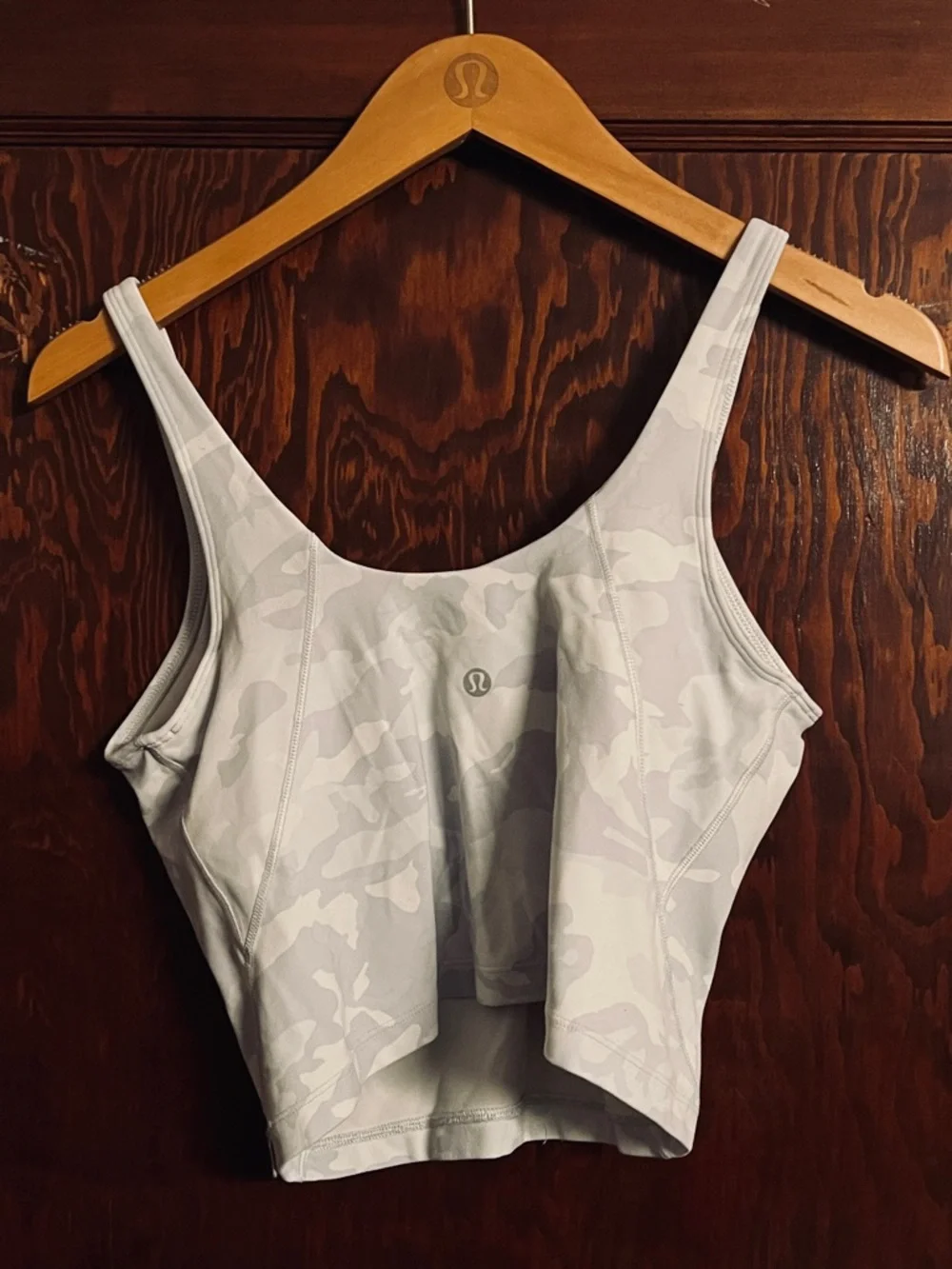 $58 Lululemon Align Tank Incognito Camo Alpine White Multi